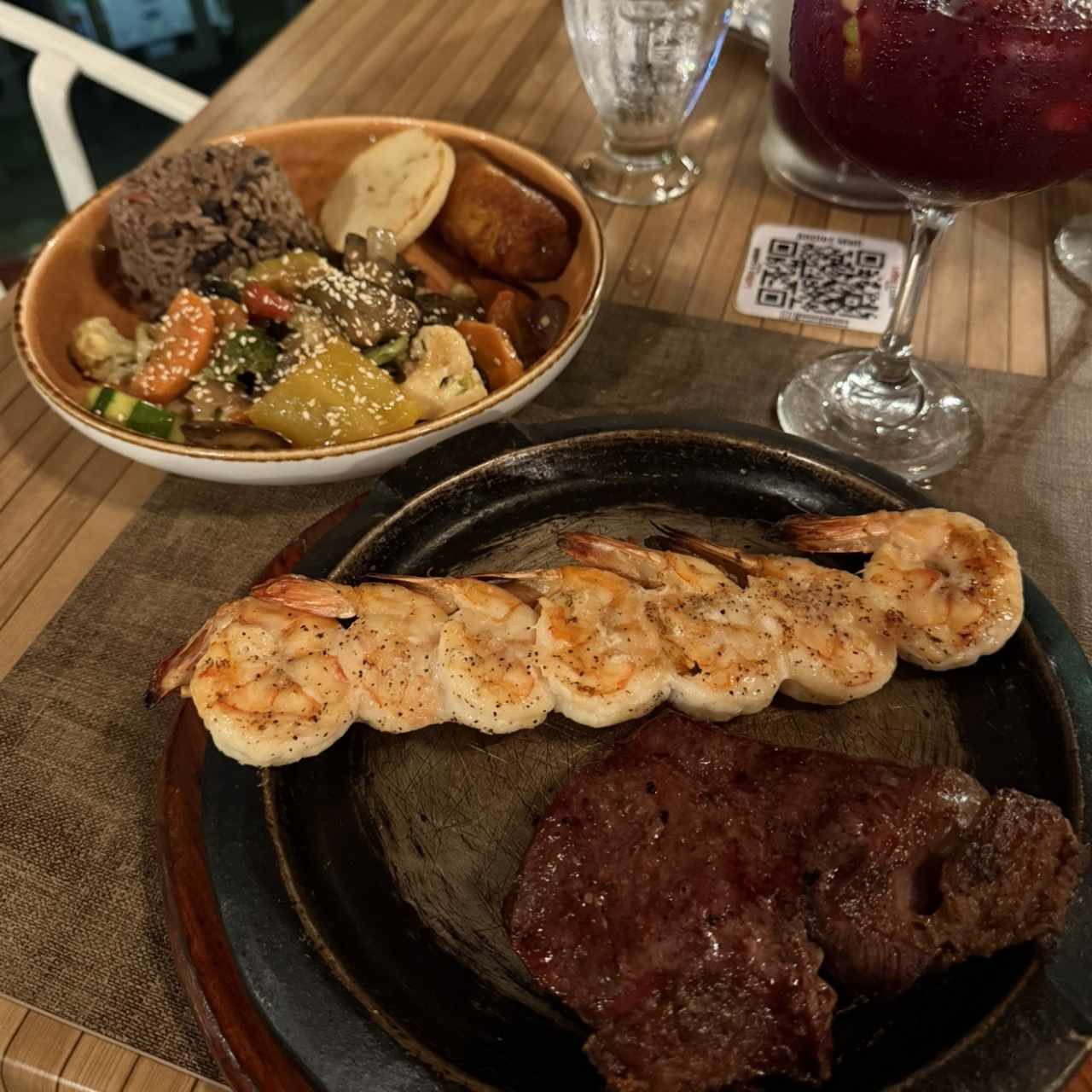 MARISCOS - BROCHETA DE LANGOSTINOS