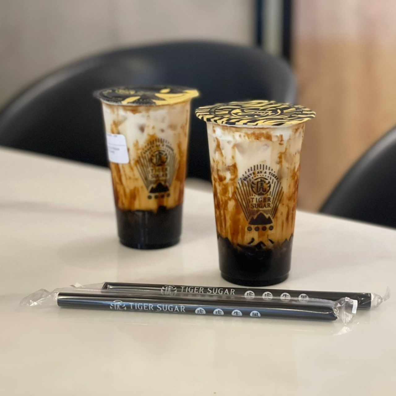 Black Sugar Boba + Pearl + Tiger Jelly & Cream Mouse