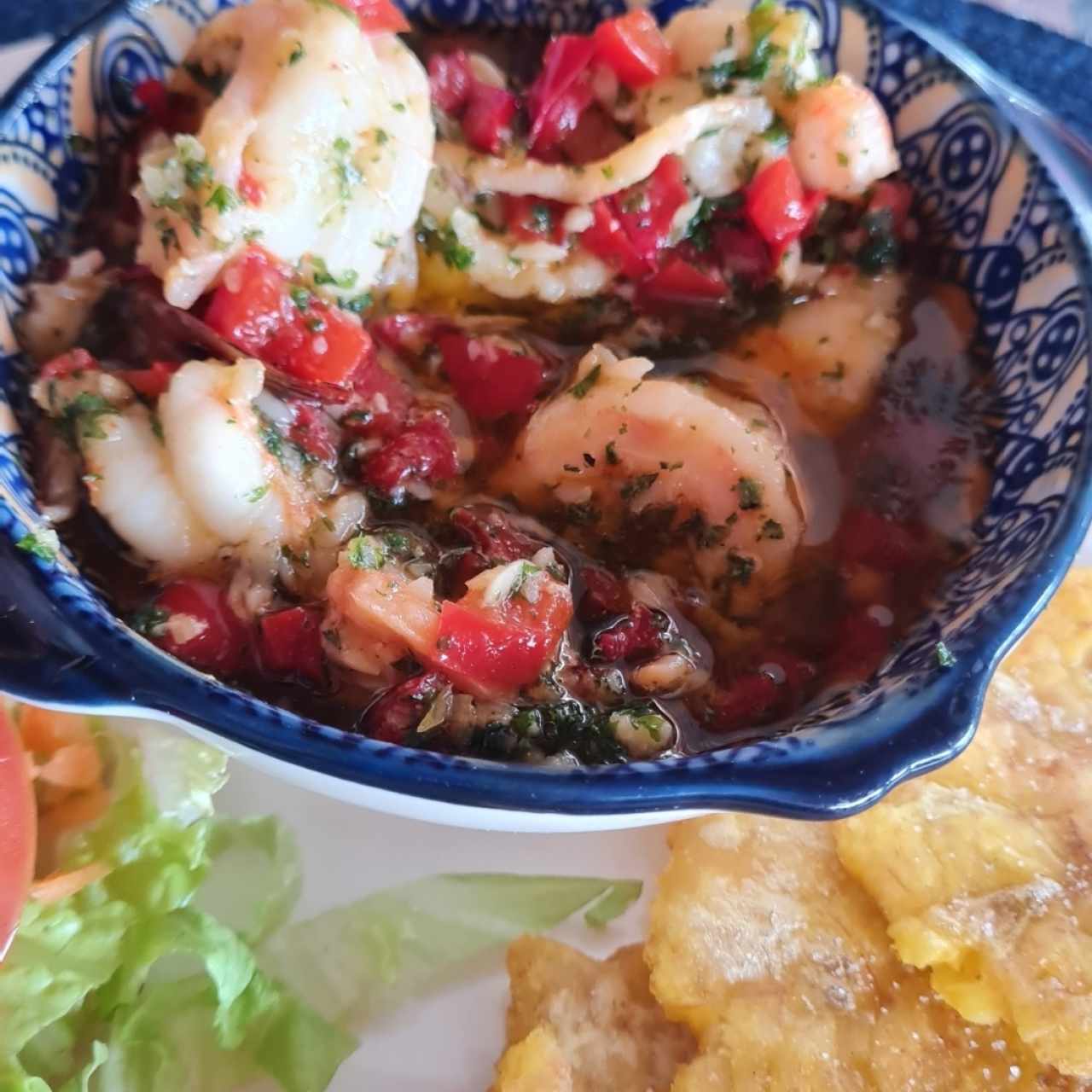 Camarones Al Ajillo