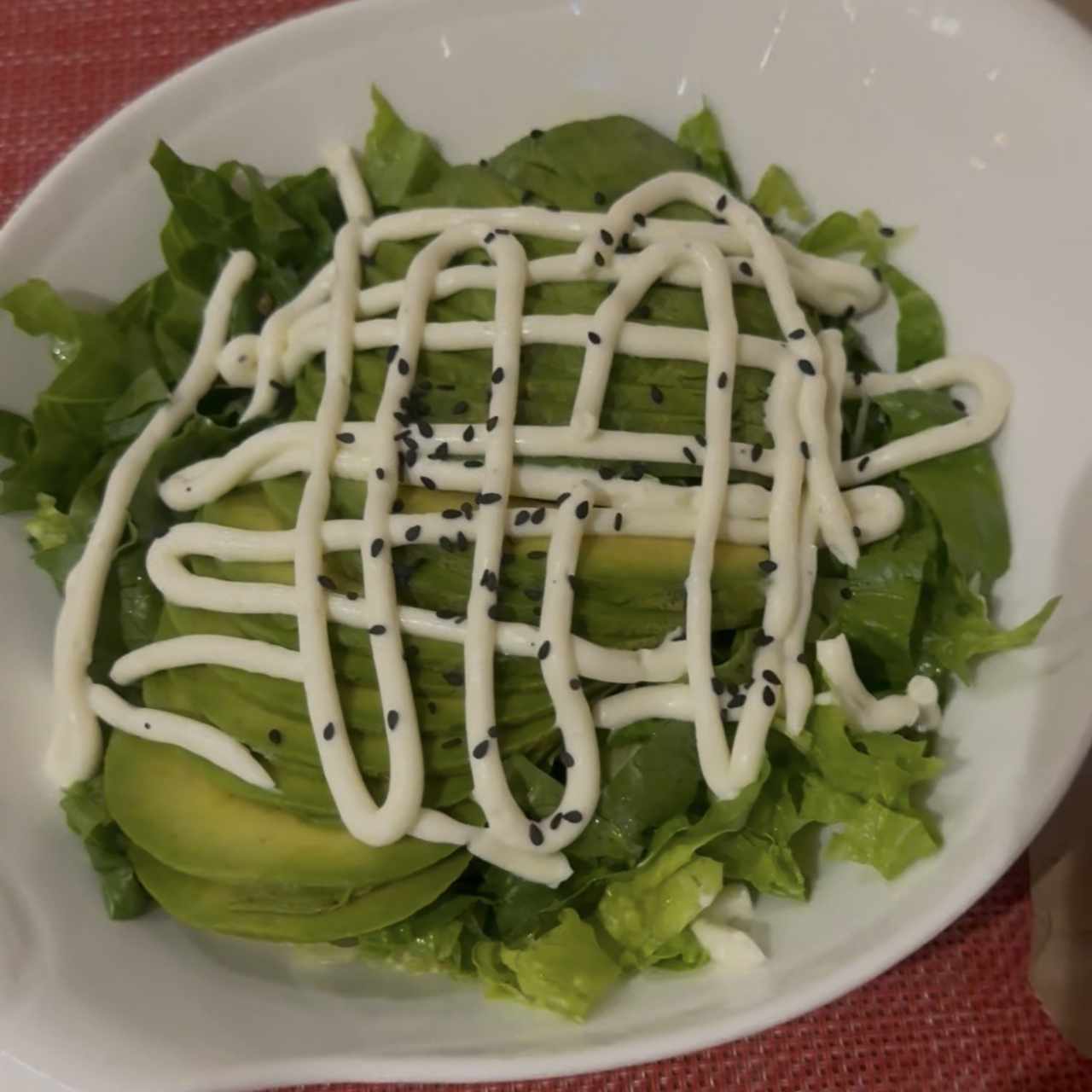 Ensalada de aguacate