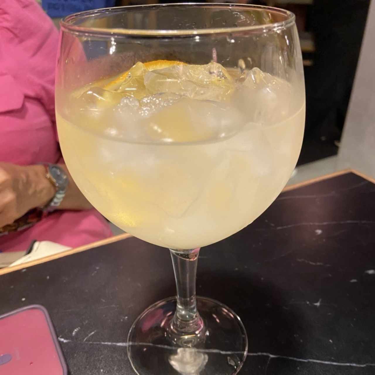 Gin con naranja