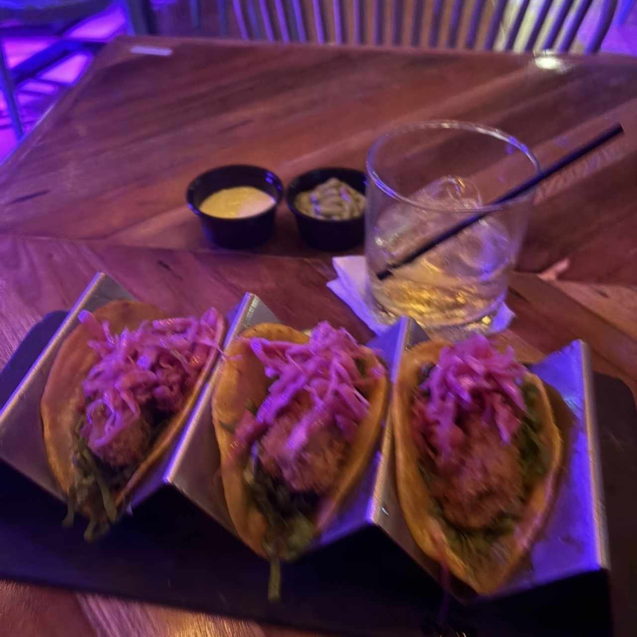 Taco de pescado sin pescado apanado malooo no sabe a pescado