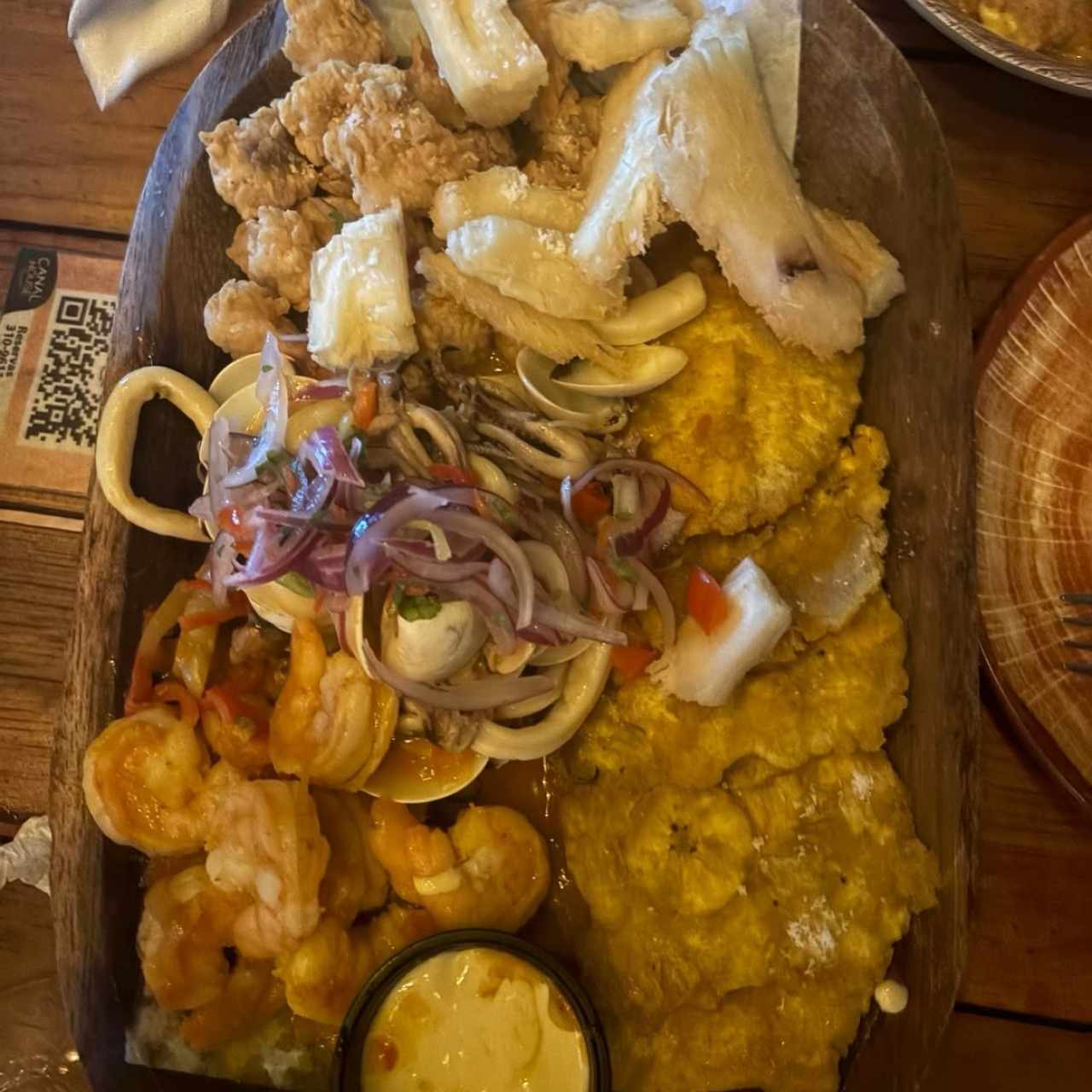 Picada de mariscos