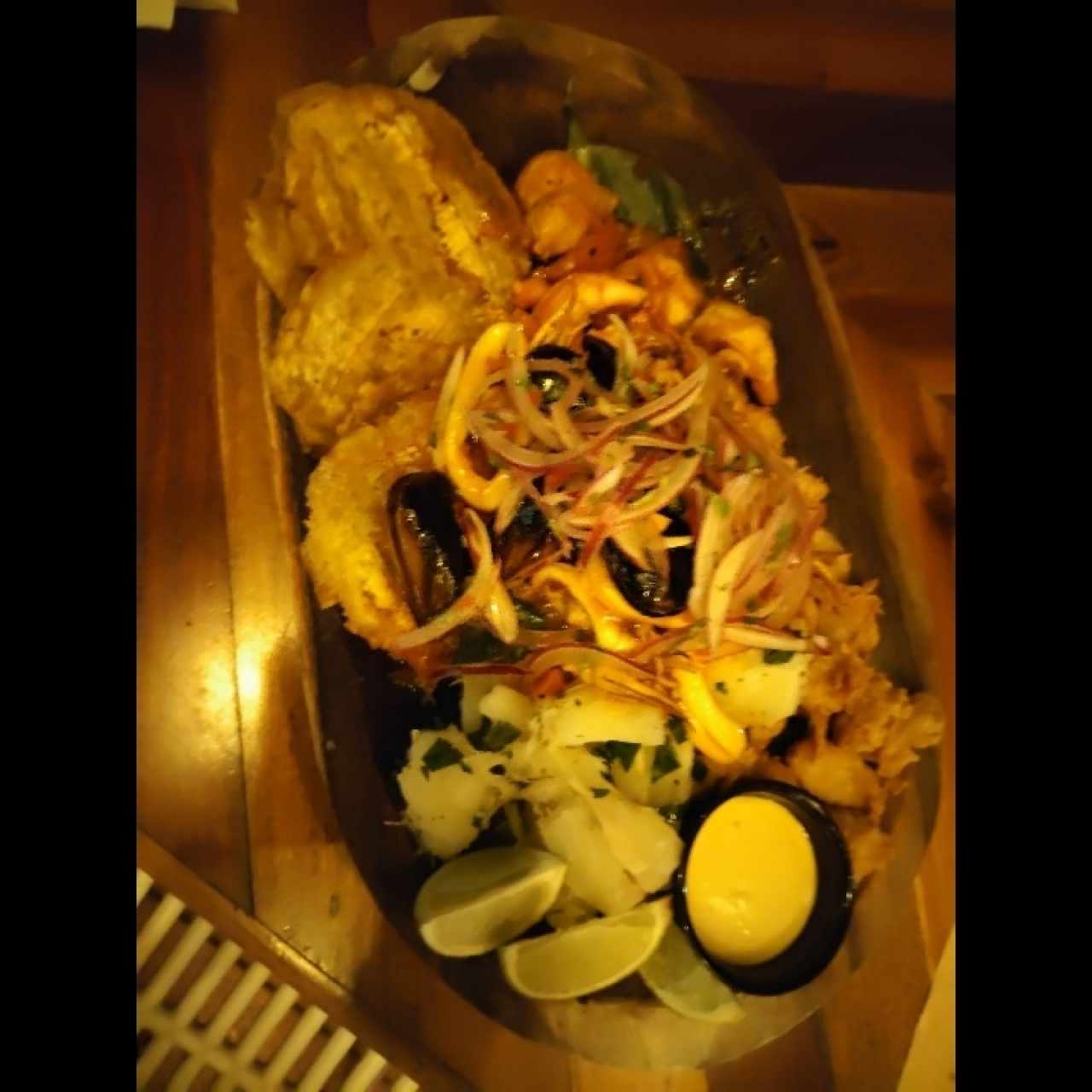 Bandeja de Mariscos