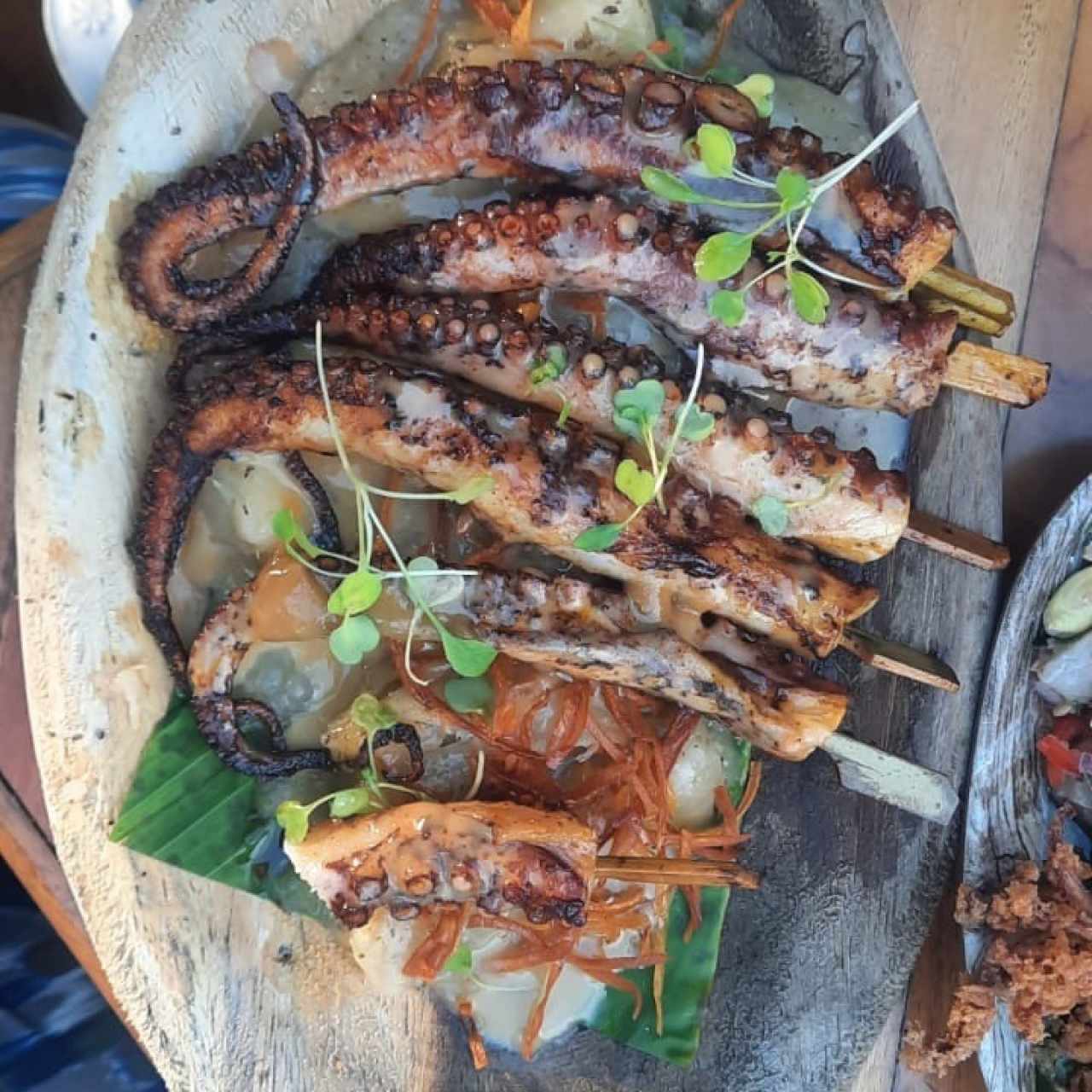 Pulpo al fuego