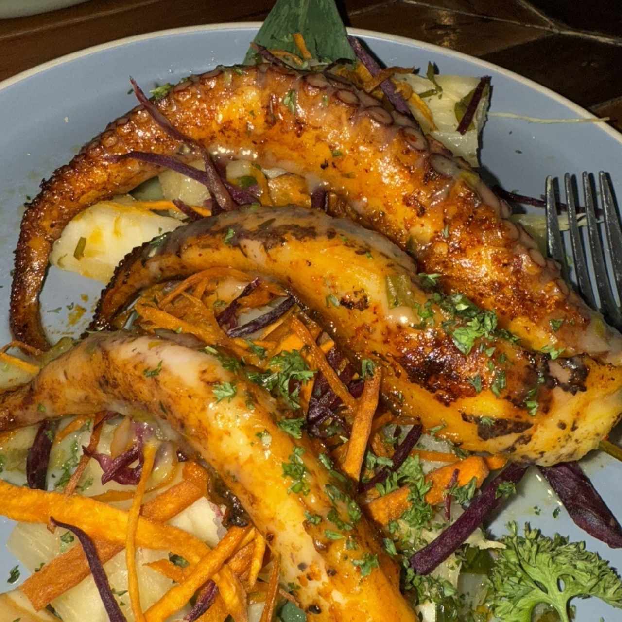 Pulpo al fuego