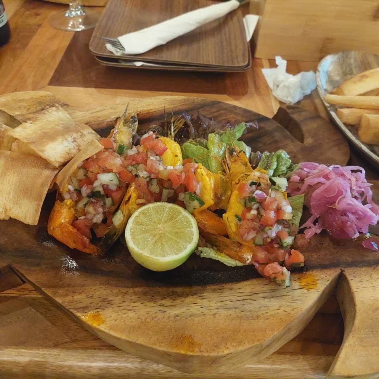 langostinos grillet