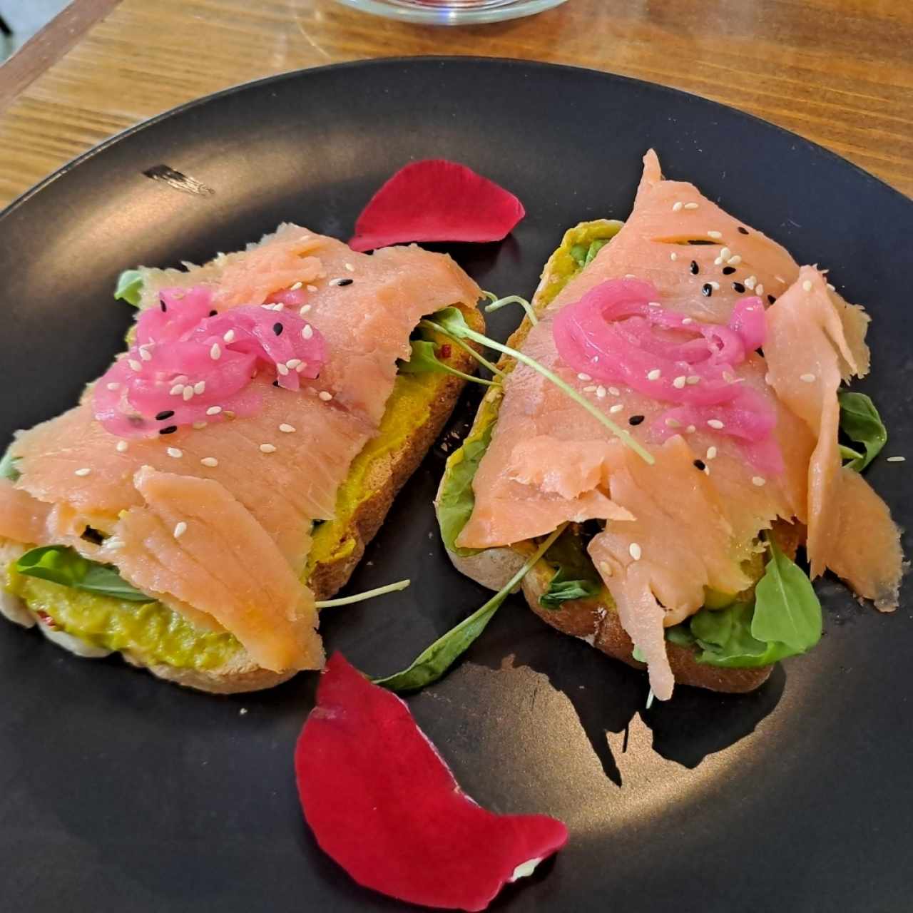 Desayuno - Tostadas de Salmón