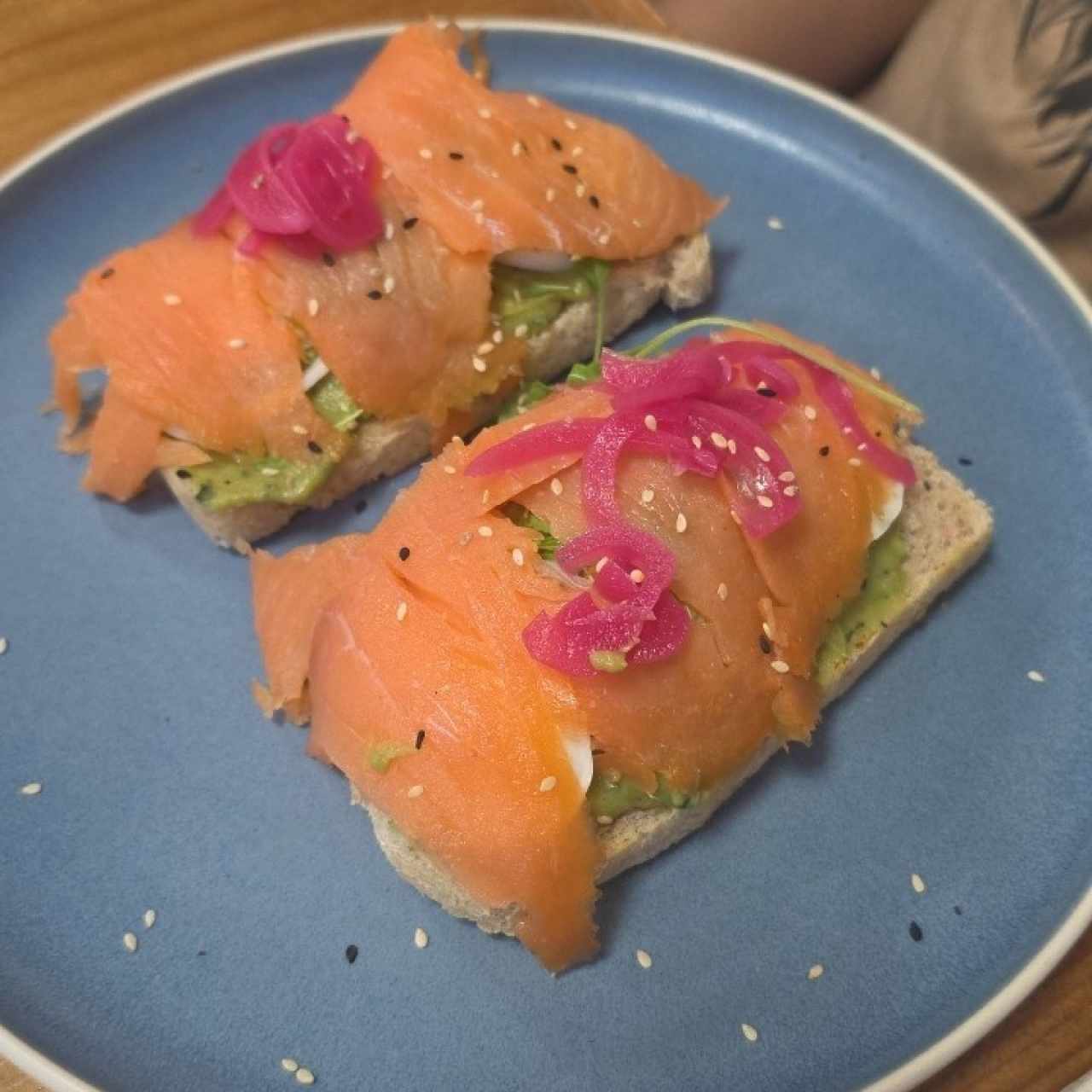 Tartine de Salmón Ahumado