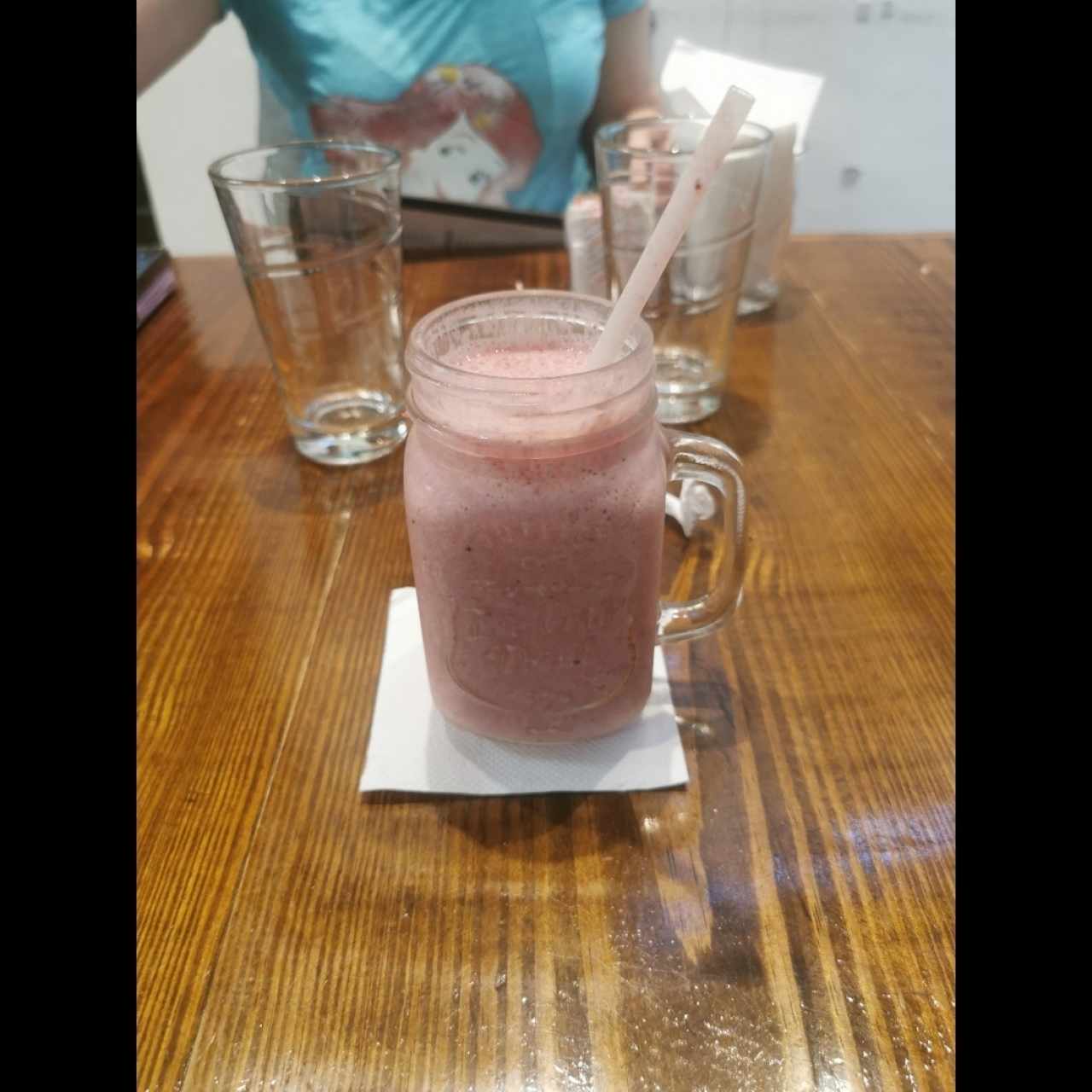 Batido de fresa 