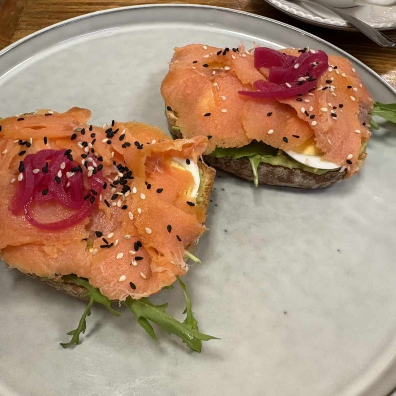 Desayuno - Tostadas de Salmón