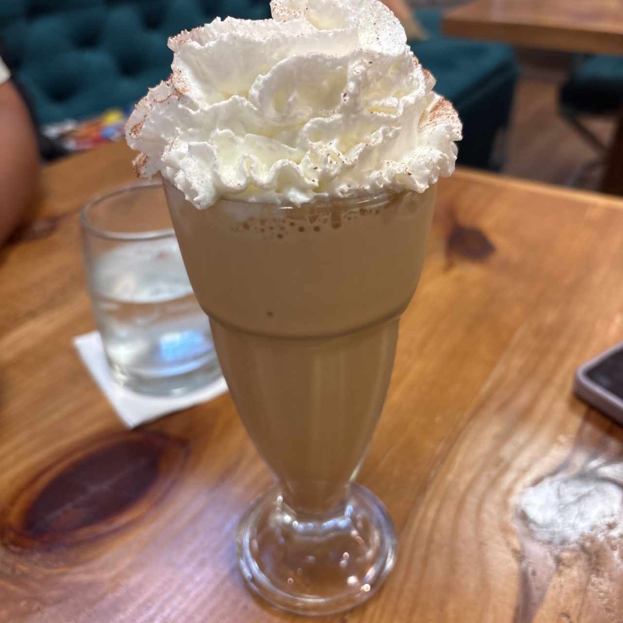 Frappe de café
