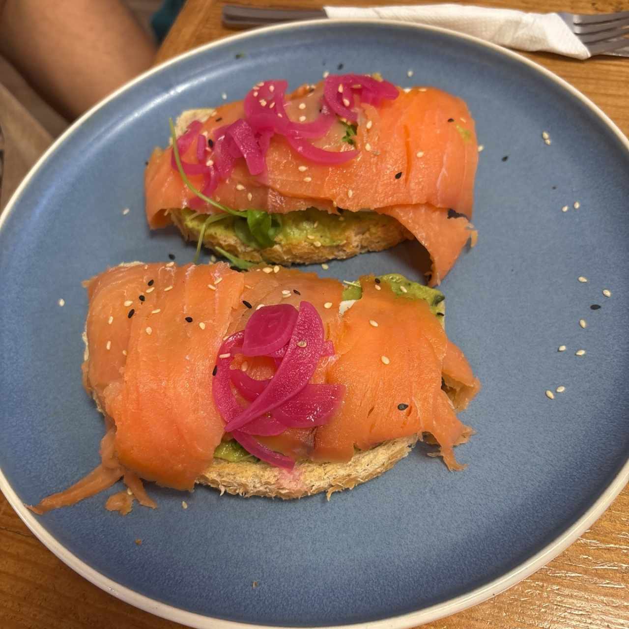 Tartine de Salmón Ahumado
