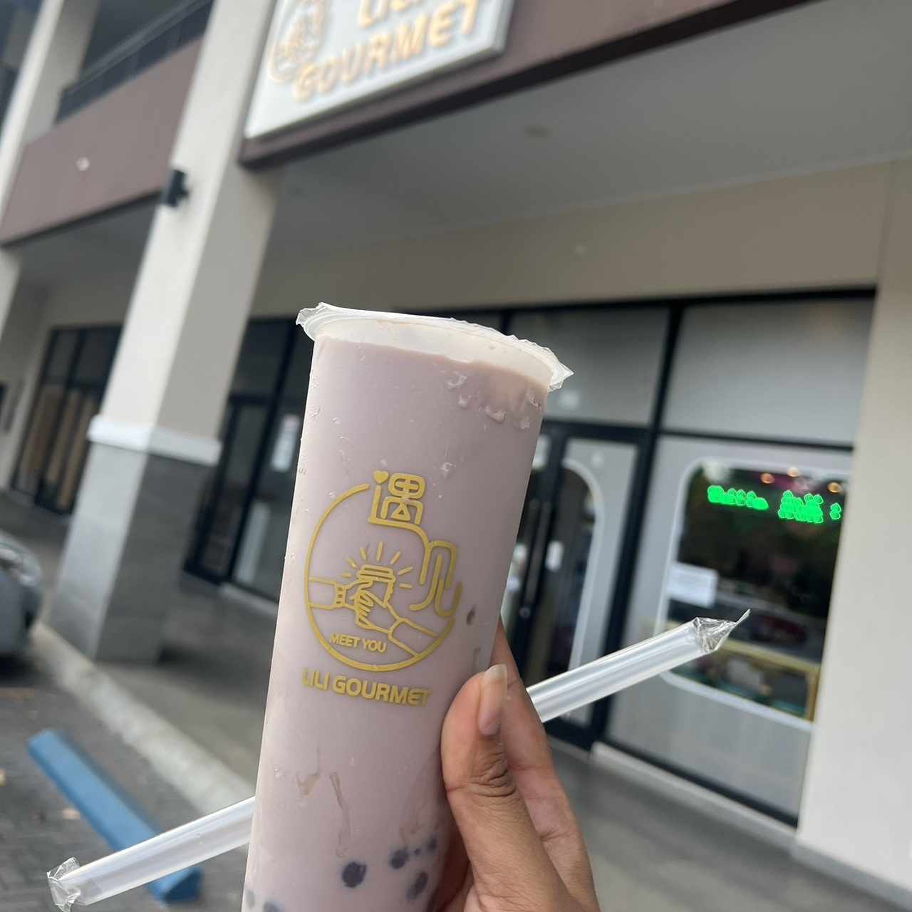 Milk tea de taro