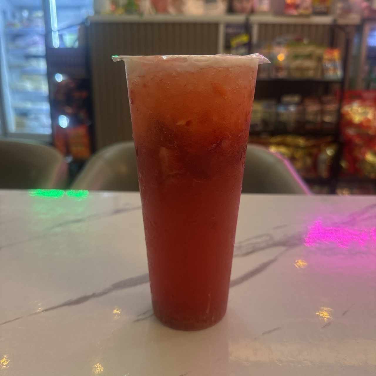 Fresa con lychee