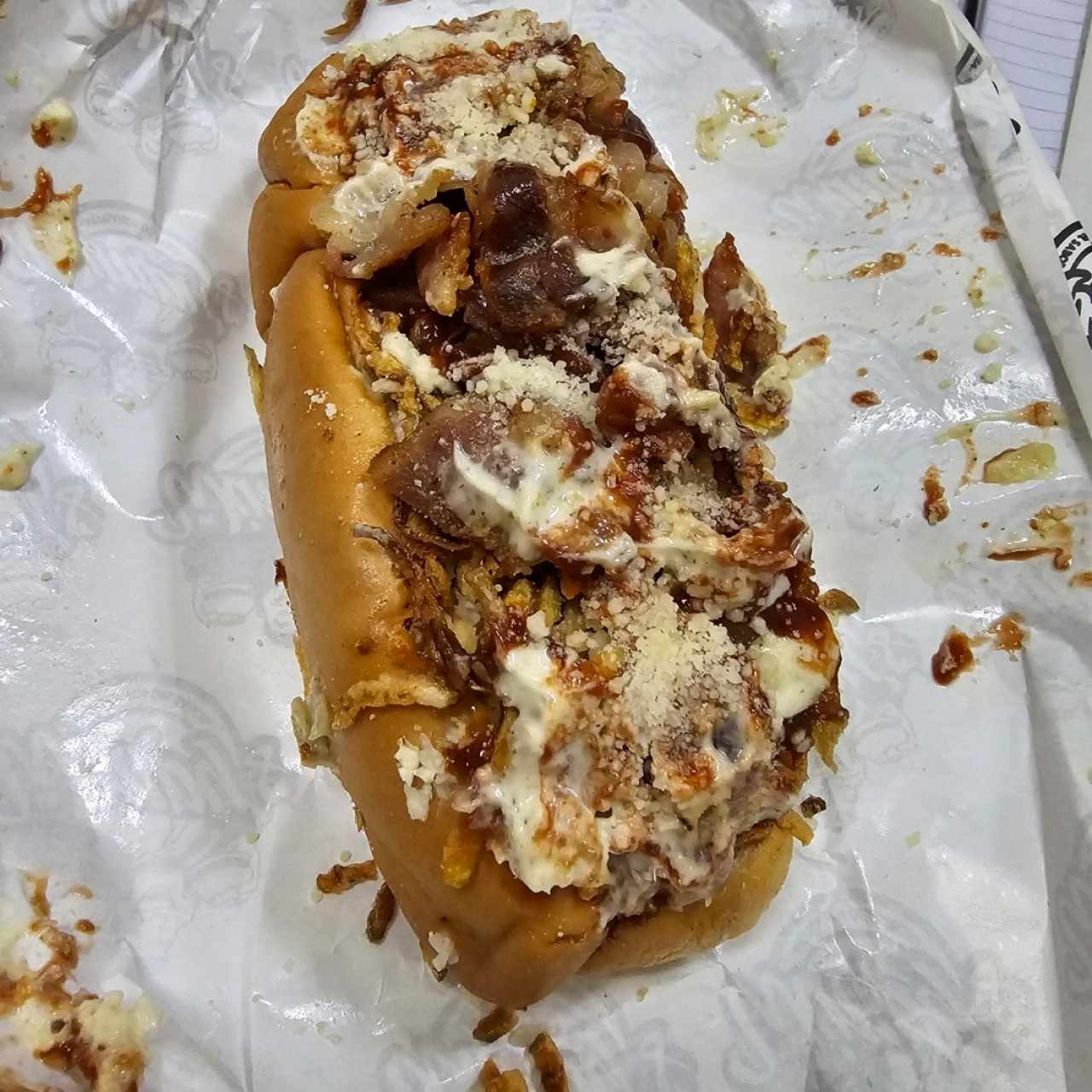 Hot Dog de bacon