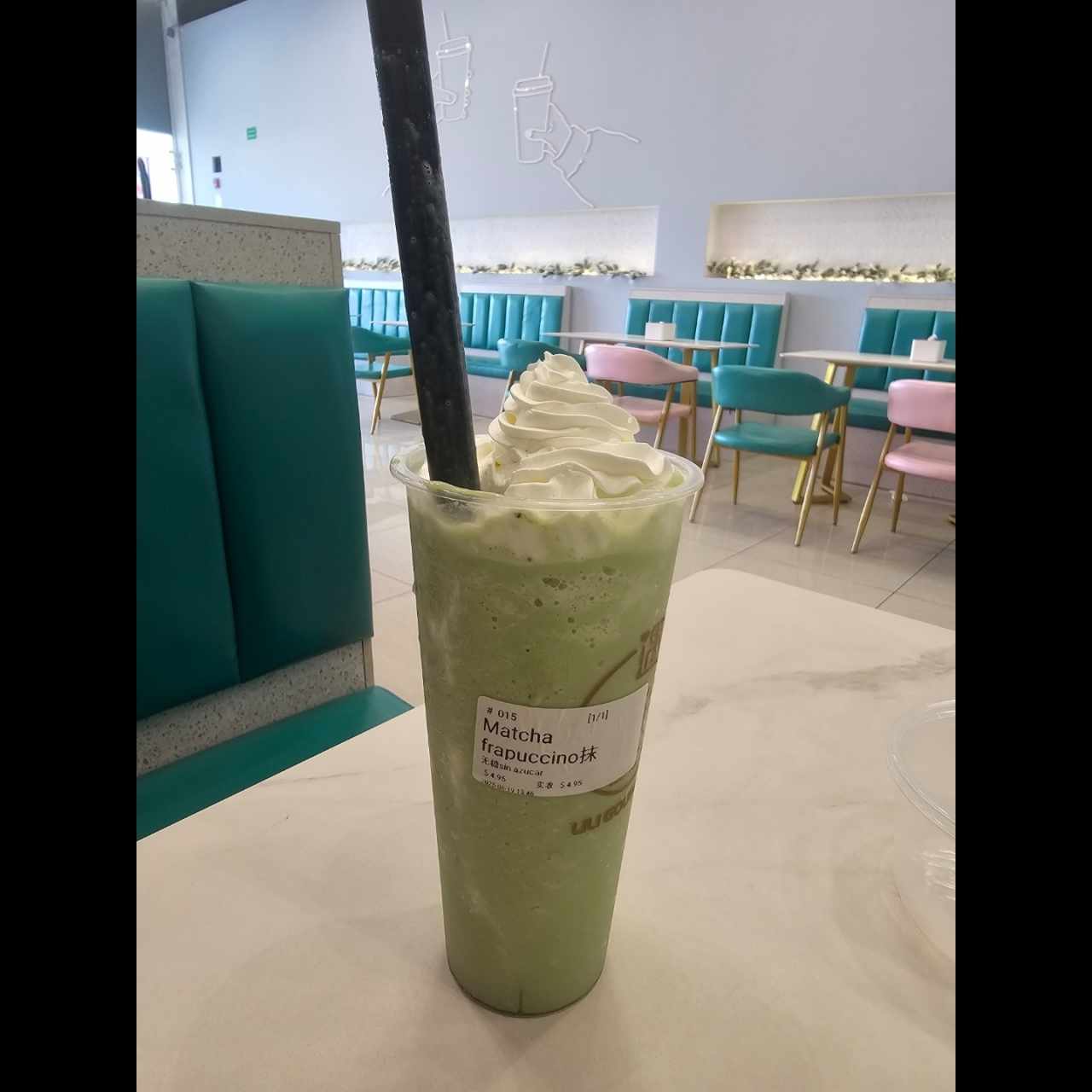 Matcha Frapuccino Sin Azucar