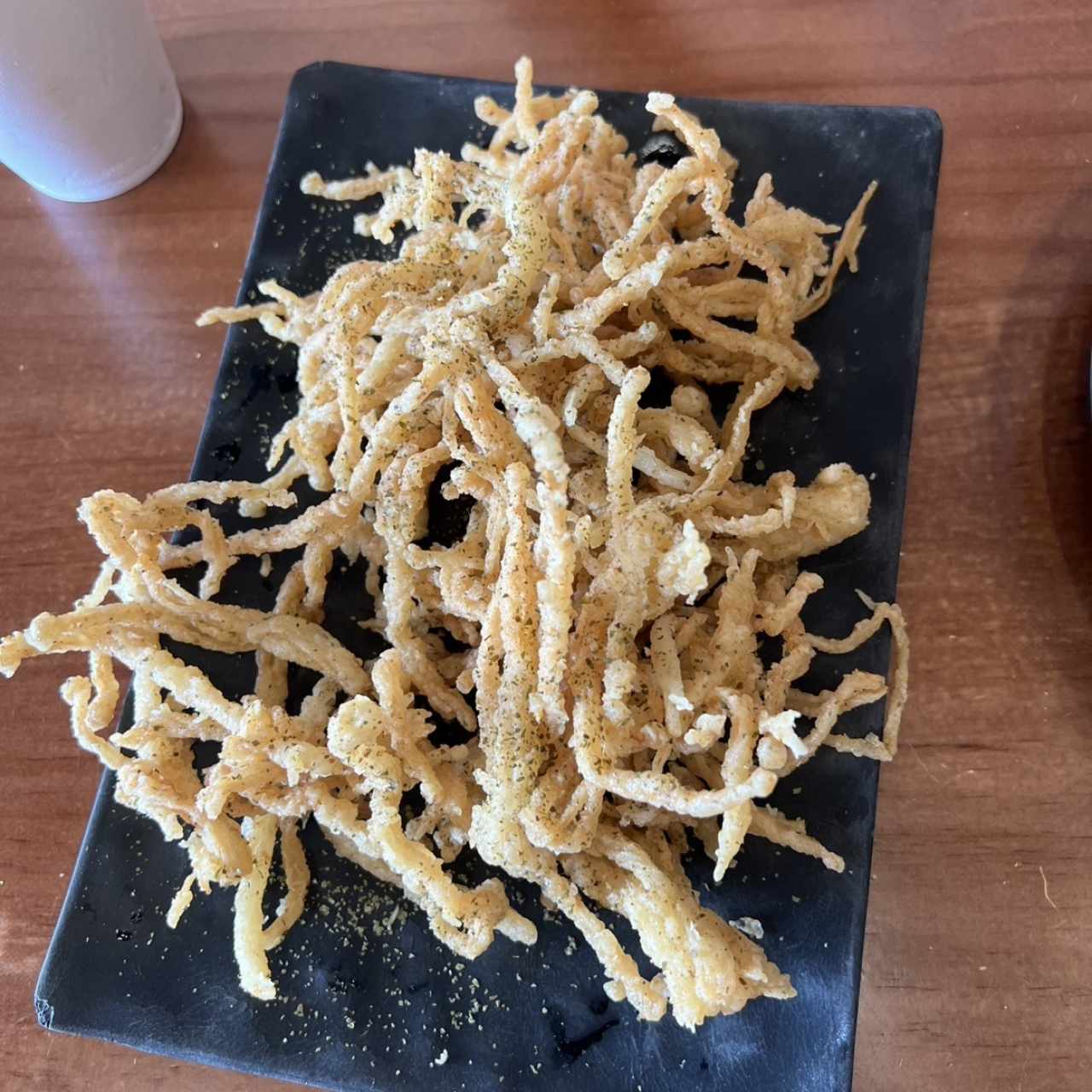 Barbacoa - Hongos Enoki