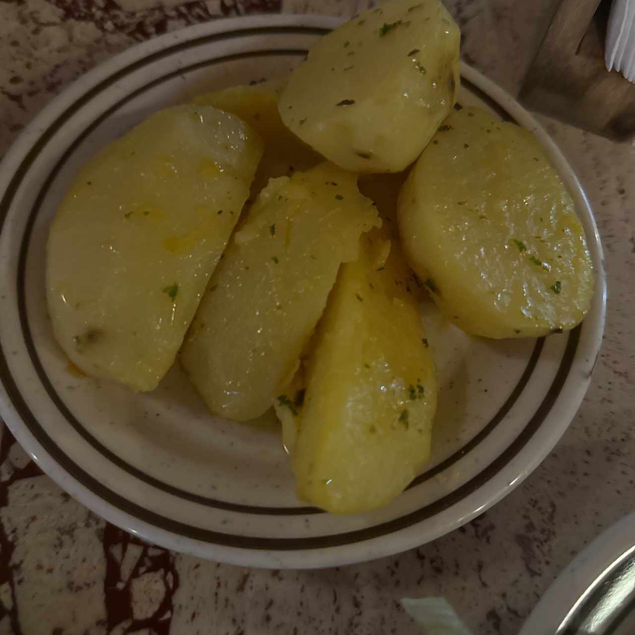 Papas salteadas 