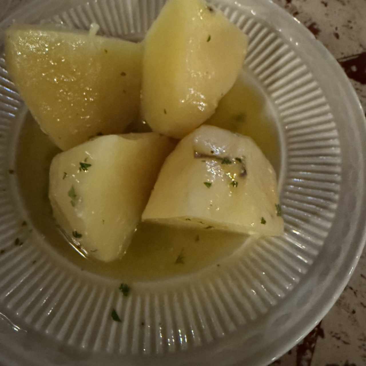 Papas salteadas 