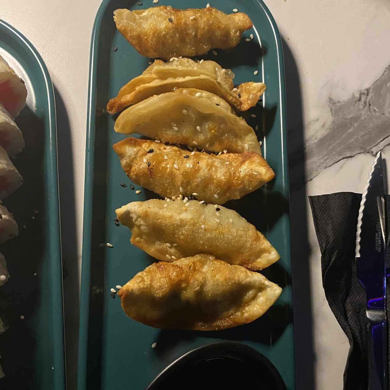 GYOZAS, CERDO O VEGETALES