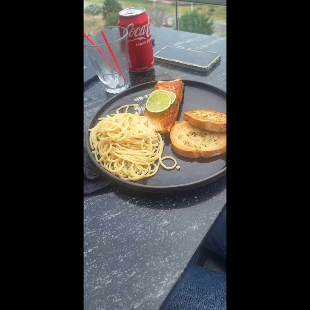 Salmón a la Plancha