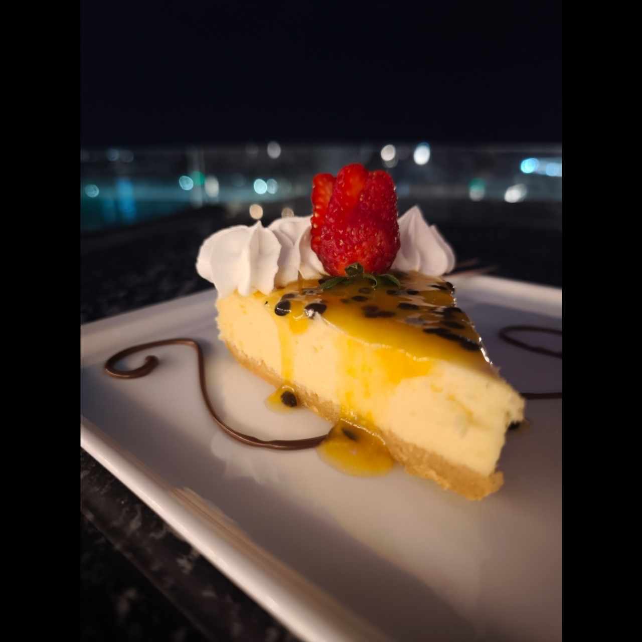 Postres - Cheesecake de Maracuyá