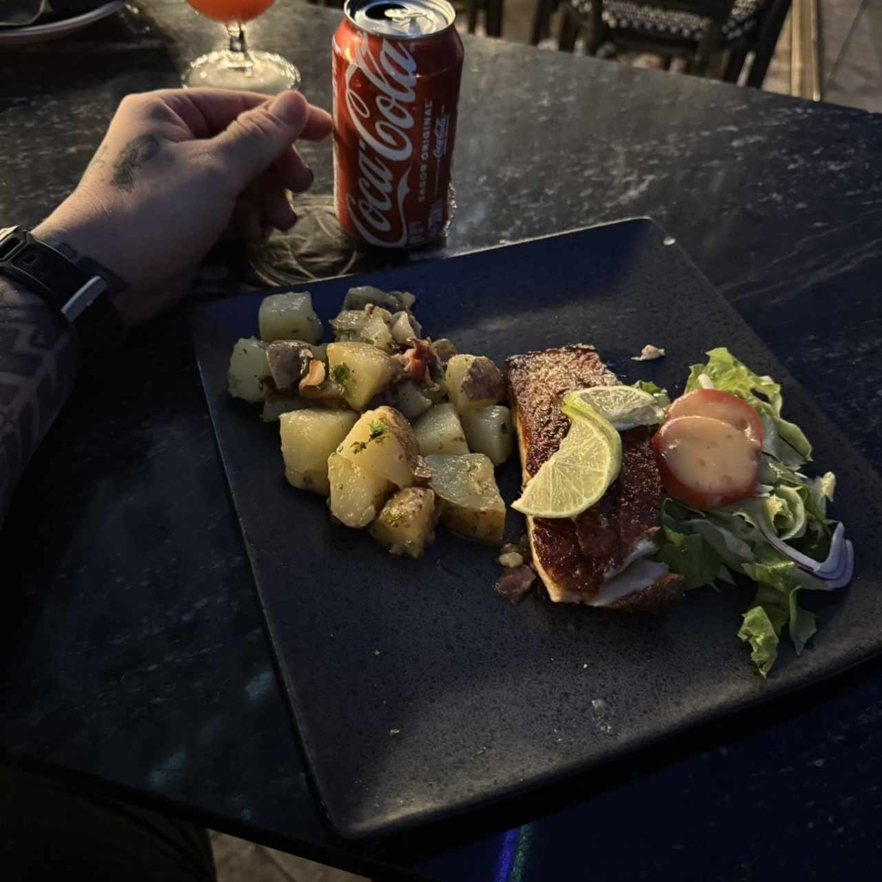 Salmón a la Plancha