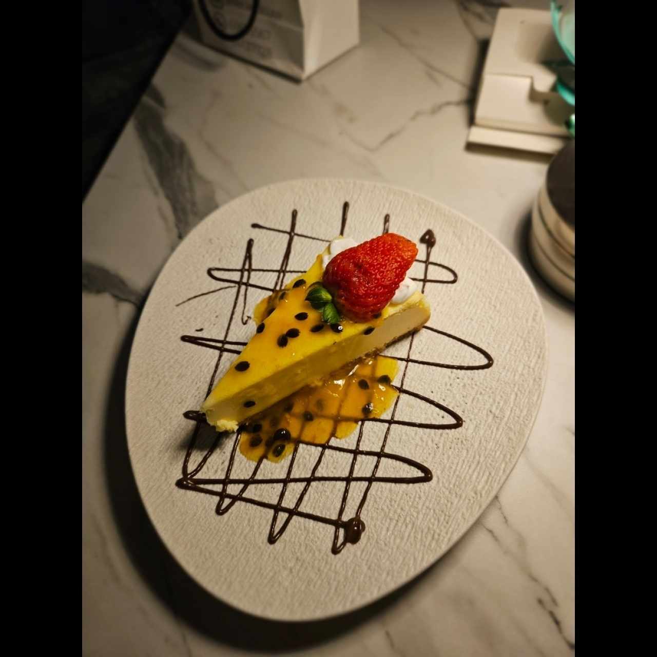 Postres - Cheesecake de Maracuyá