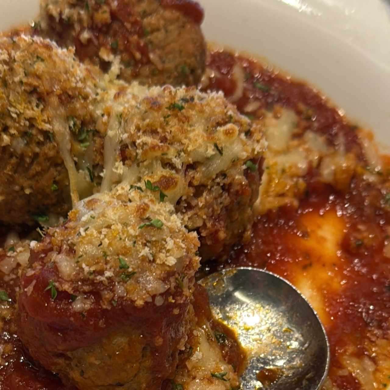 Appetizers - Meatballs Parmigiana