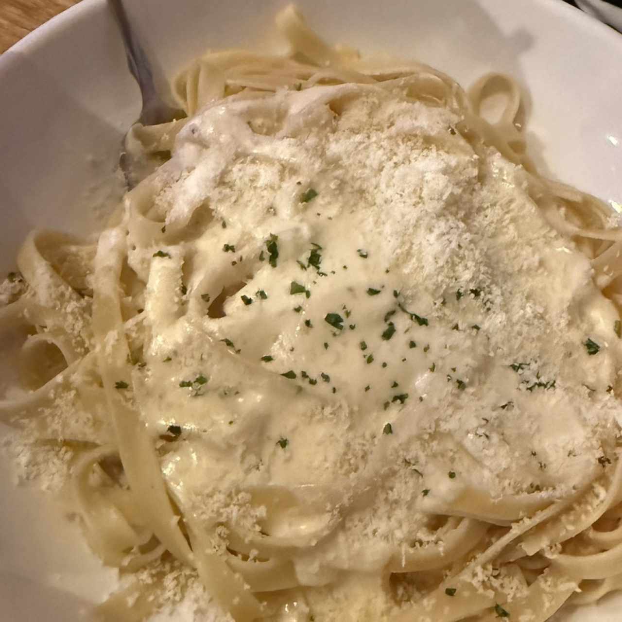 Pasta alfredo