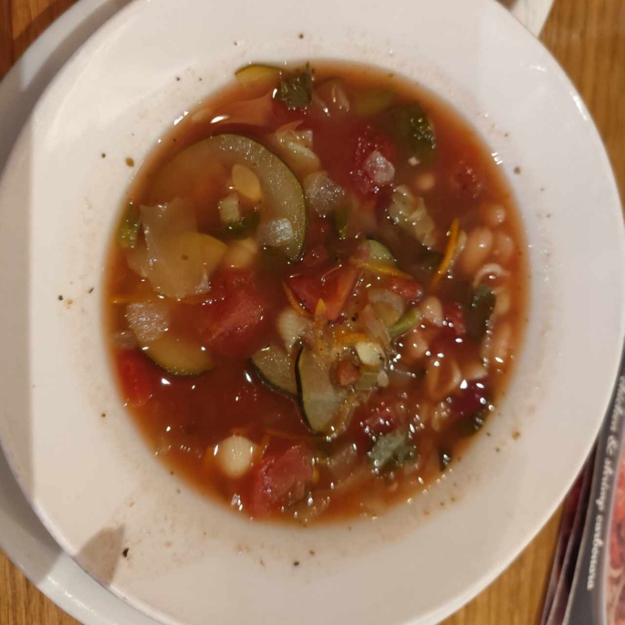 Soup & Salad - Minestrone (V)