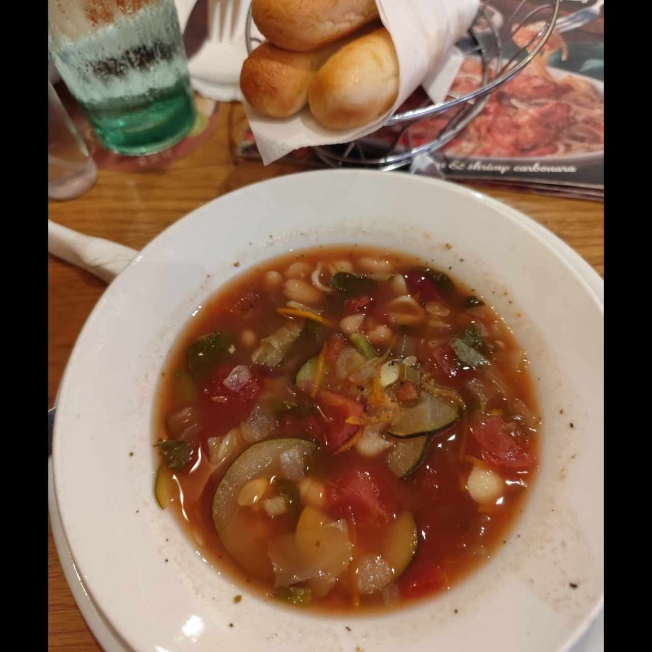 Soup & Salad - Minestrone (V)
