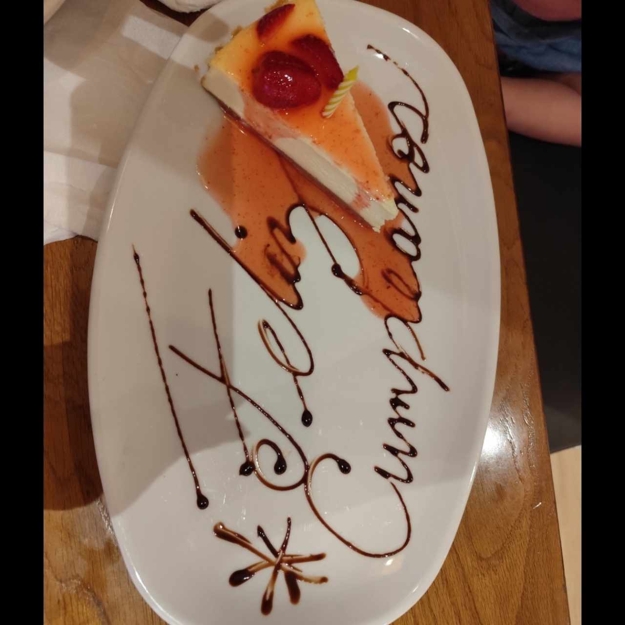 Desserts - Sicilian Cheesecake de cortesía 