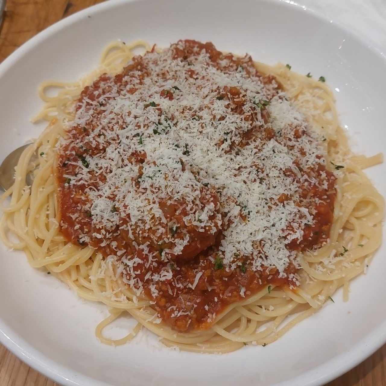 Classic Entreés - Spaguetti & Meatballs