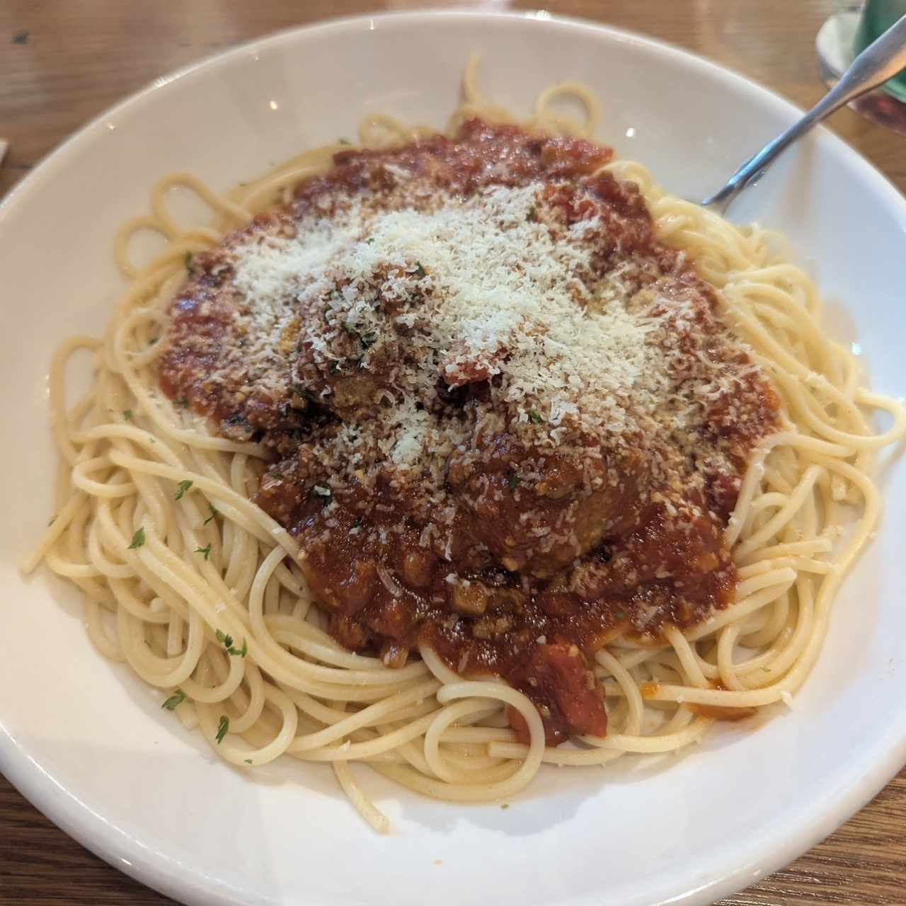 Classic Entreés - Spaguetti & Meatballs