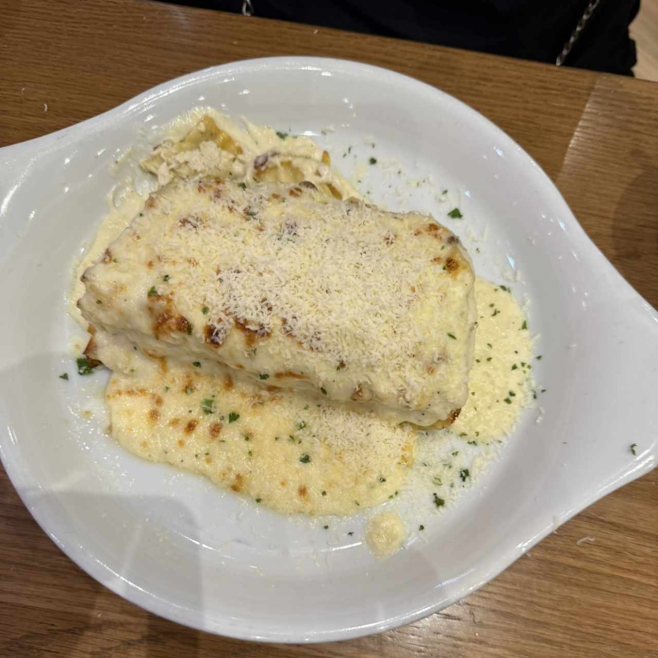 Chicken alfredo lasagna 