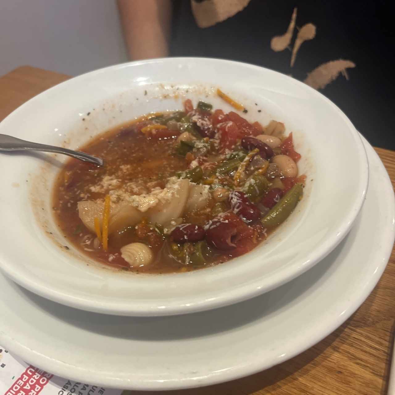 Sopa menestrones