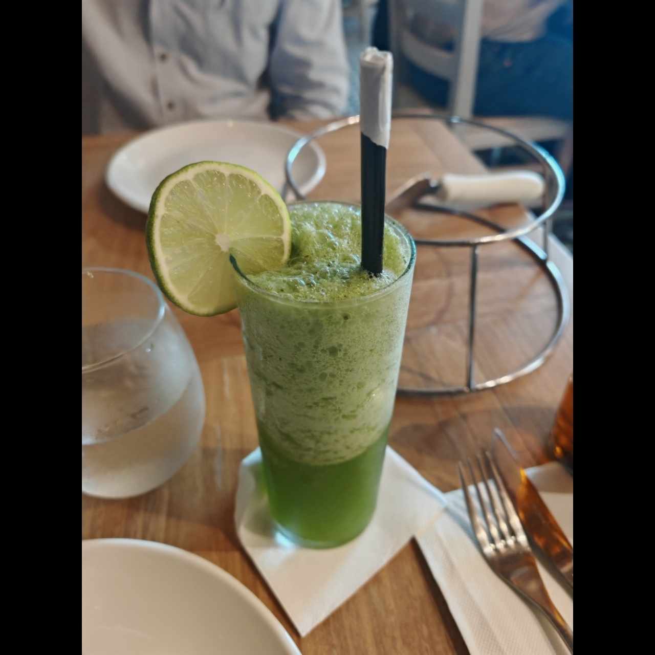 Limonada con hierbabuena 
