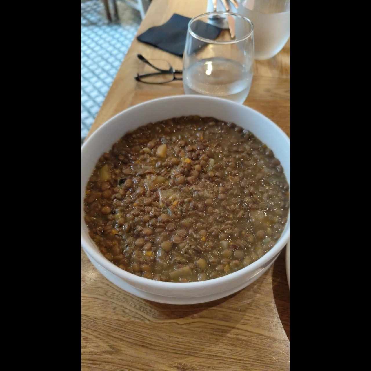 sopa de lentejas 