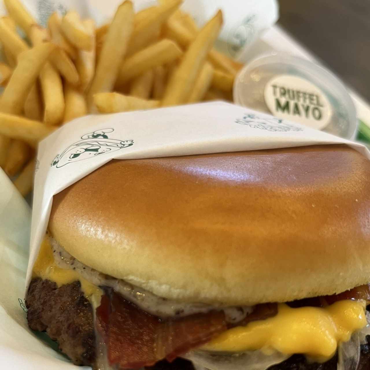 Truffle burger 