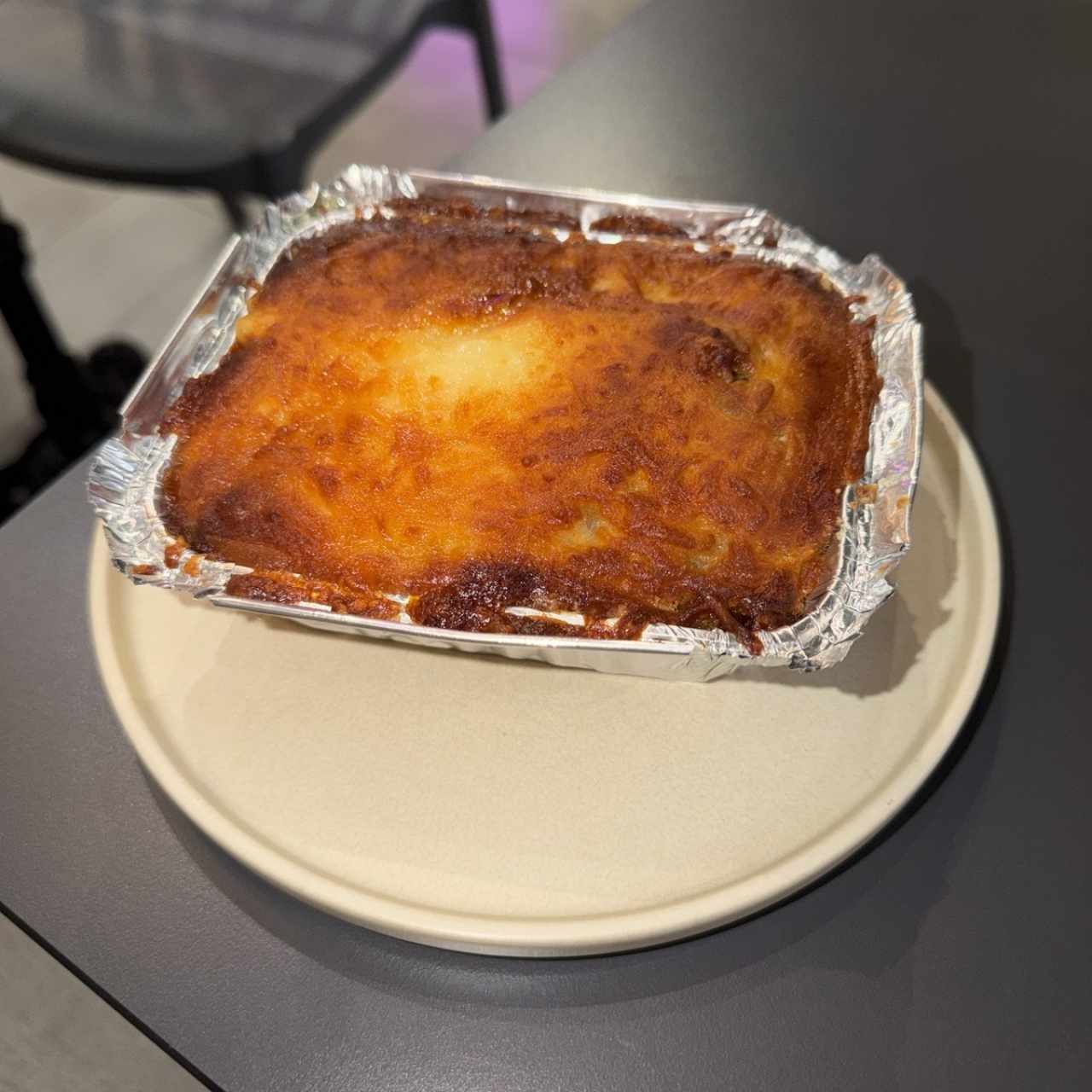 Pasticho de platano y pollo
