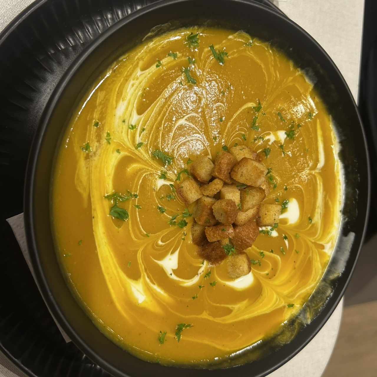 Crema de Zapallo