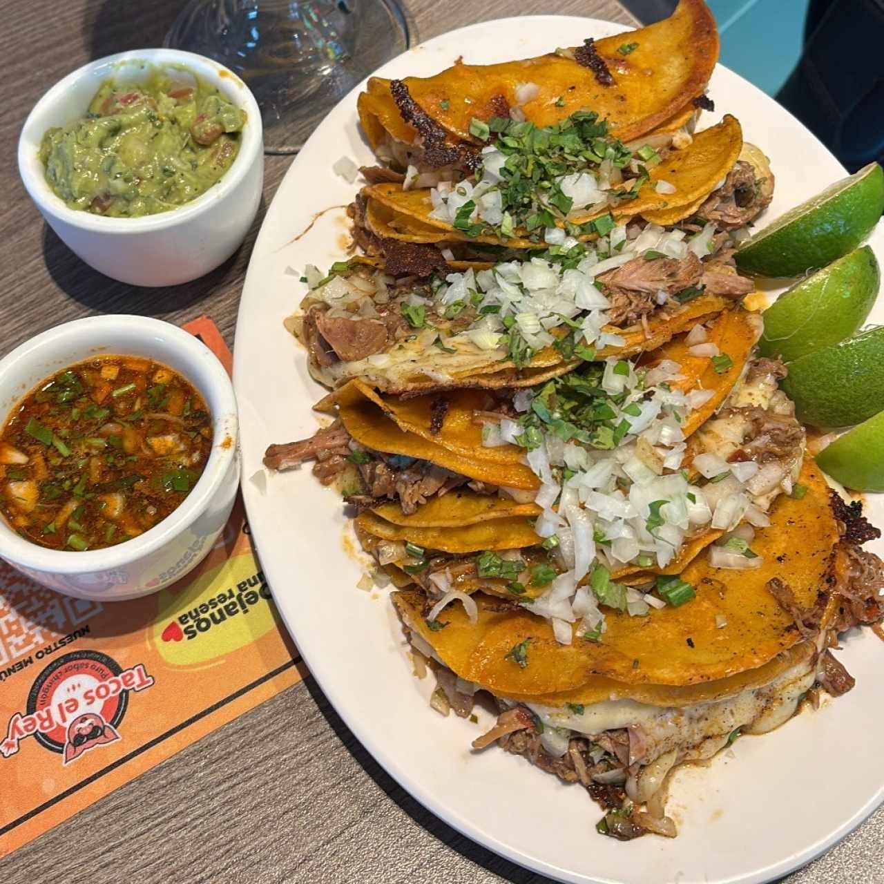 Orden de tacos de birria