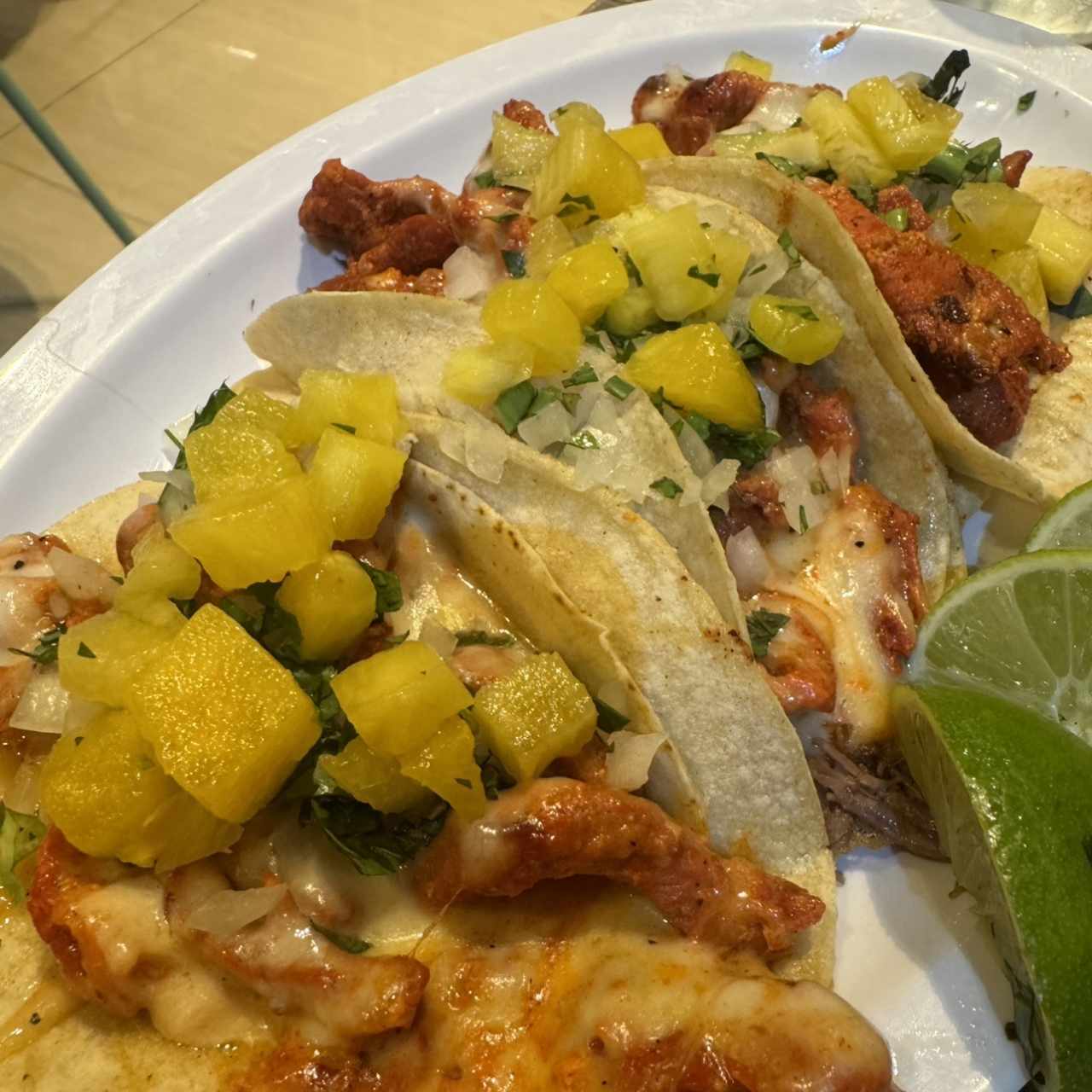 Orden de tacos al pastor