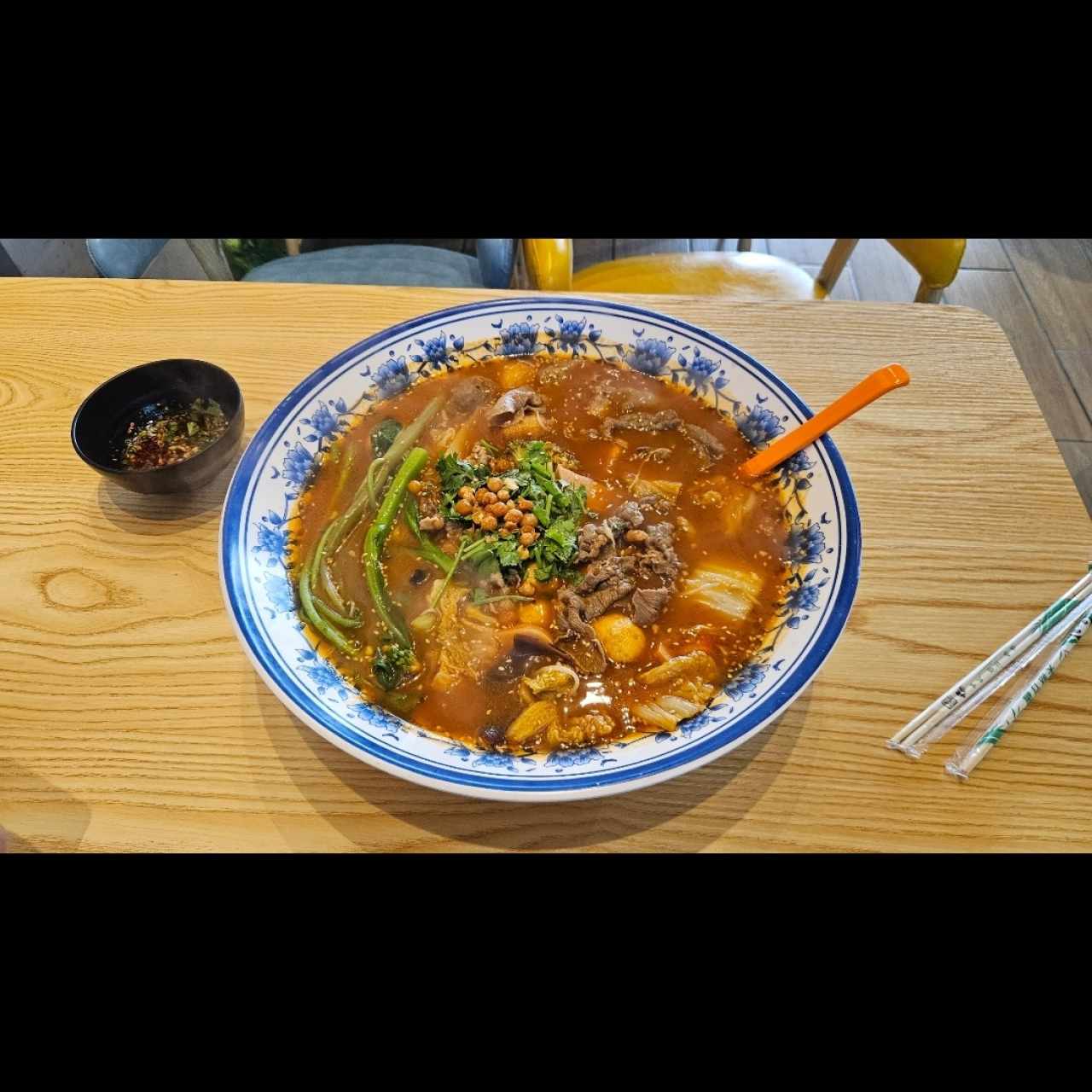 sopa de fideos escoges ingredientes