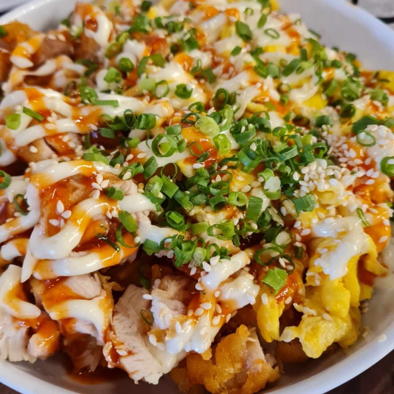 chicken mayo rice