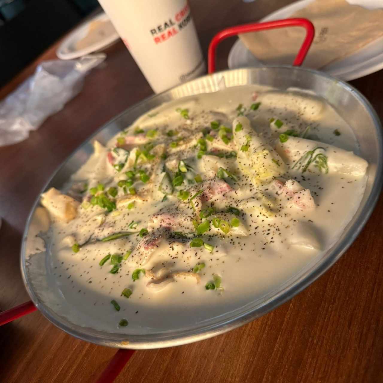 Korean Food - Carbonara DDeok-Bokki