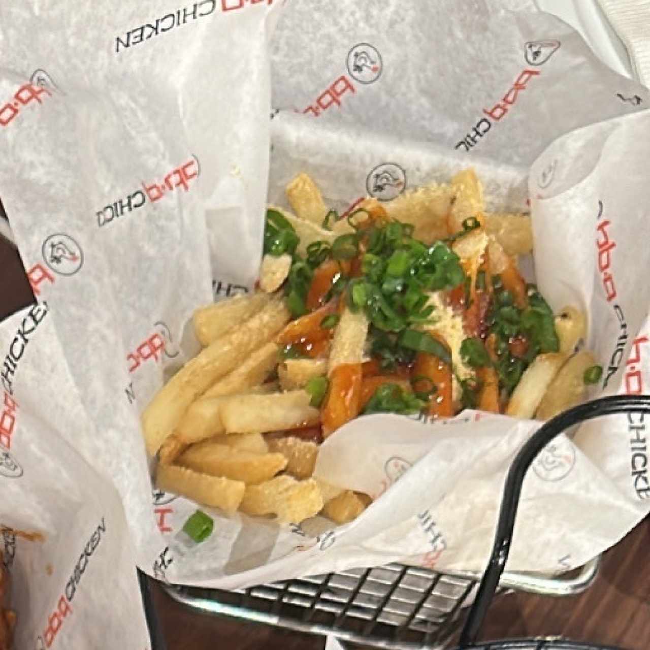 Cheesling fries