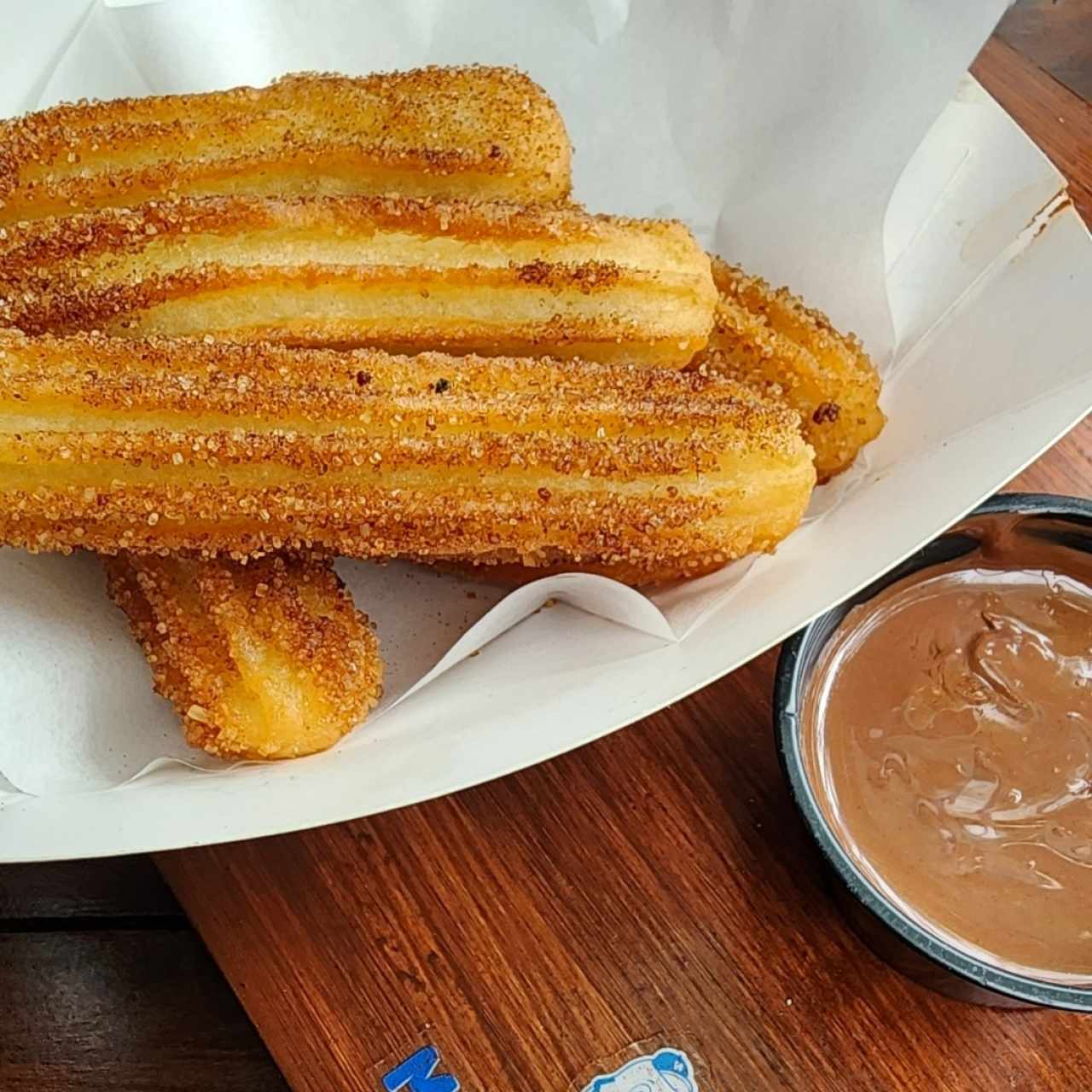 Churros con Nutella 